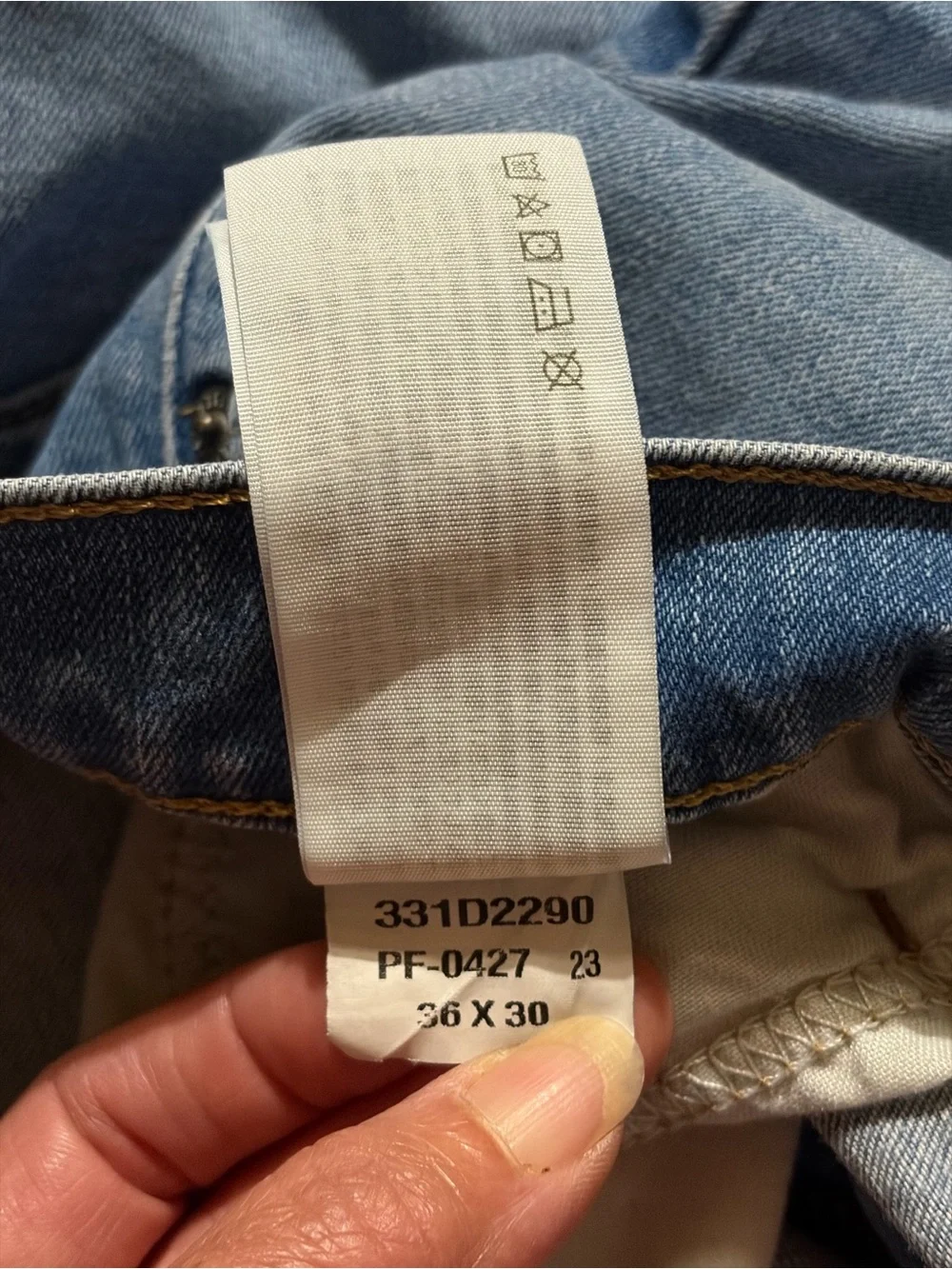 Hollister light blue slim-straight-leg men's jeans